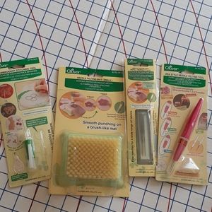 CLOVER FELTING & EMBROIDERY TOOLS for CRAFTING